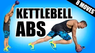 8 BEST KETTLEBELL EXERCISES FOR ABS | Kettlebell Ab Exercises For A Lean Strong Core