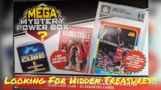 Looking For Hidden Treasures With  NBA Basketball Card Mega Mystery Box!