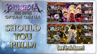 Starting the Year Ice Cold! Snow/Ursula Banners! Should You Pull? Dissidia Final Fantasy Opera Omnia