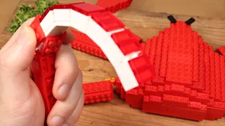 Lego King Crab - Lego In Real Life / Stop Motion Cooking ＆ ASMR