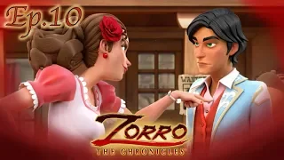 ZORRO LE VOLEUR | Les Chroniques de Zorro | Episode 10 | Dessin animé de super-héros