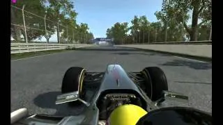 Hotlap of Canada. F1 2010. Commentary by Martin Brundle.