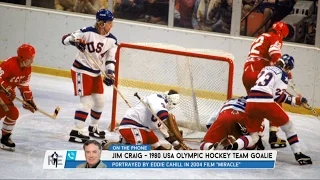 1980 USA Olympic Hockey Team Goalie Jim Craig Dials in To The RE Show - 2/23/17
