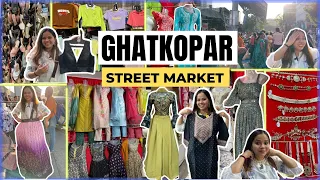 घाटकोपर मार्केट- GHATKOPAR STREET MARKET MUMBAI | Shopping Vlog | Cheapest Market in Mumbai