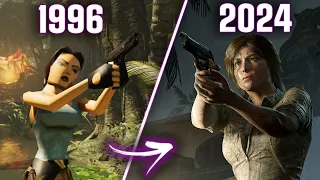 Evolution of Lara Croft in Tomb Raider Games