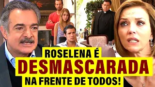 UM Refúgio Para o Amor: Roselena é DESMASCARADA na frente de Todos e Claudio se vinga por Luciana!