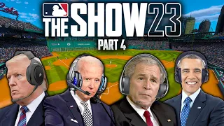 US Presidents Play MLB The Show 23 (Part 4)