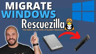 EASY WAY TO Migrate Windows to Another Drive, FOR FREE! Boot Media with Rescuezilla