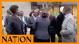 Azimio, Kenya Kwanza leaders arrive at Bomas for first day of talks