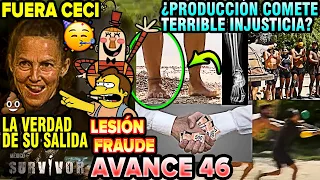 UN FRAUDE😱¿POR ESTO SALIÓ CECI EN VERDAD? JUSTICIA, TRIBUS cap 45 #survivor méxico 2024 Avance 46