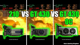 GeForce 210 vs GeForce GT 430 Test In 9 Games (No FPS Drop - Capture Card)