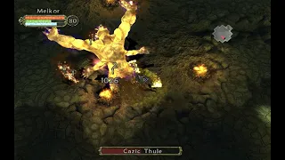 Champions: RTA Dark Elf vs Cazic Thule - Epic dificulty - Fire/Disease dmg + 695% Health Regen