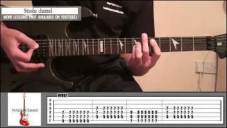 Blink 182 - Roller Coaster Performances & Jam Track best guitar lessons tabs