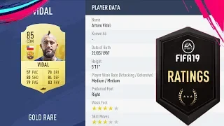 FIFA 19 OFFICIAL ULTIMATE TEAM RATINGS!! 100-81 RATINGS!