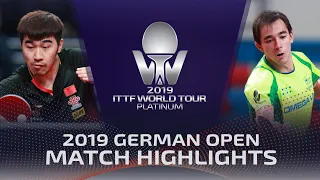 Yan An vs Hugo Calderano | 2019 ITTF German Open Highlights (R16)