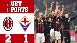 AC Milan Vs Fiorentina 2-1 | All Goals | Seria A