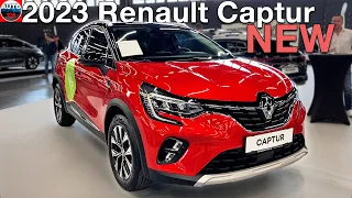 NEW 2023 Renault Captur - Visual REVIEW interior, exterior & features