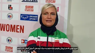 WOMEN'S AVC CUP 2022; Alesandra Campedely interview after 3rd match