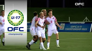 OFC U-17 Championship highlights | Tahiti vs Vanuatu