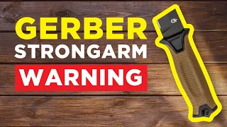 Gerber StrongArm Warning | Counterfeit
