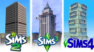 ♦ Apartments ♦ Sims 2 vs Sims 3 vs Sims 4