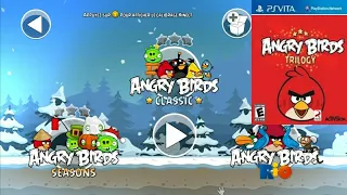 Angry Birds Trilogy - Game PS Vita - Gameplay