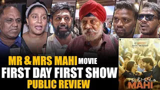 Mr & Mrs Mahi Movie | First Day First Show | Public Review | Janhvi Kapoor, Rajkummar Rao