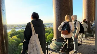 Подъём на колоннаду Исаакиевского собора. Санкт-Петербург