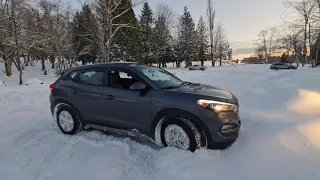 2017 Hyundai Tucson/Firestone Tires - DRIFTING IN SNOW