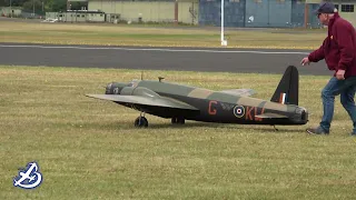 WW2 Bomber Formaiton Historic Display - LMA RAF Cosford Airshow 2022