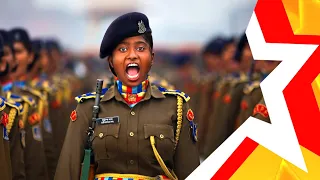 ЖЕНСКИЕ ВОЙСКА ИНДИИ ★ WOMEN'S TROOPS OF INDIA ★ भारत की महिला सेना ★ Военный парад  2024 #indian