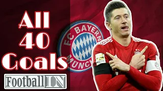 Robert Lewandowski ● All  Goals with Bayern Munich 2019/20