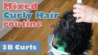 How I moisturise my Toddler's Curly hair | Natural Hair Daily routine - Natural oils