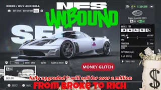 $1,000,000 In 1 Minute?! - NFS Unbound MONEY GLITCH