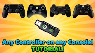 How to use any Controller on any Console! Xbox 360, Xbox One, PS3, PS4