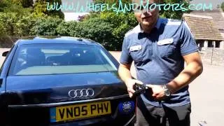 How to put Audi A6 (C6 4F) on jack stands or where are the jack points.