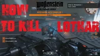 How to kill Lothar (final boss) english sub - Wolfenstein Youngblood
