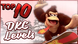 Top 10 Best Donkey Kong Country Levels (feat. Perrydactyl)