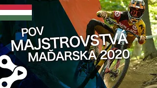 POV Finálová jazda Majstrovstvá Maďarska 2020 | BIKE MISSION