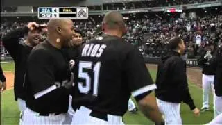 2010/04/24 Rios' walk-off homer