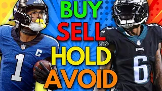 TOUGH Dynasty Decisions!: 10 WRs to BUY or SELL 🤯