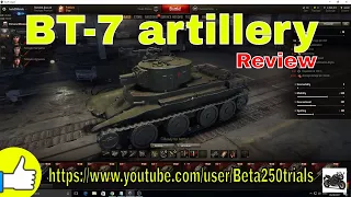 BT-7 artillery  Soviet tier 3 premium light    World of Tanks