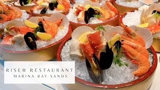 RISE® Restaurant | Marina Bay Sands | November 2020 #SingapoRediscovers #Singapore #Shorts #Seafood