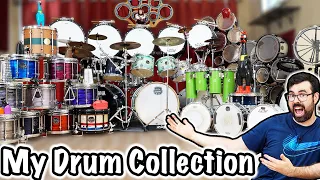 My Drum/Percussion Collection of 25 Years!