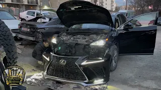 Installing a new bumper for Lexus nx200t 2017👉🏻2019