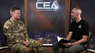 U.S. Army Chief of Staff answers questions at European armies conference