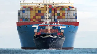 The Crazy Evolution of Container Ship Size in the Last Century