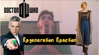 12th Doctor to 13th Doctor Regeneration - Doctor Who Reaction