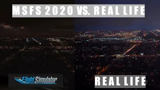 Microsoft Flight Simulator 2020 VS. Real Life | LAX APPROACH | 787-10