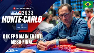 €1K FPS MAIN EVENT – MESA FINAL: EPT Monte-Carlo 2023 ♠️ PokerStars Brasil